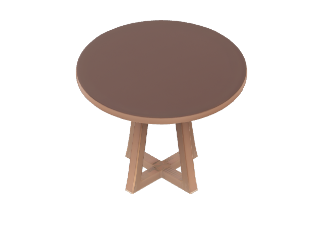 Harbor Cross Round Dining Table
