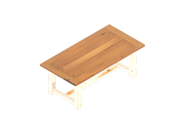 Rustic Farmhouse Dining Table